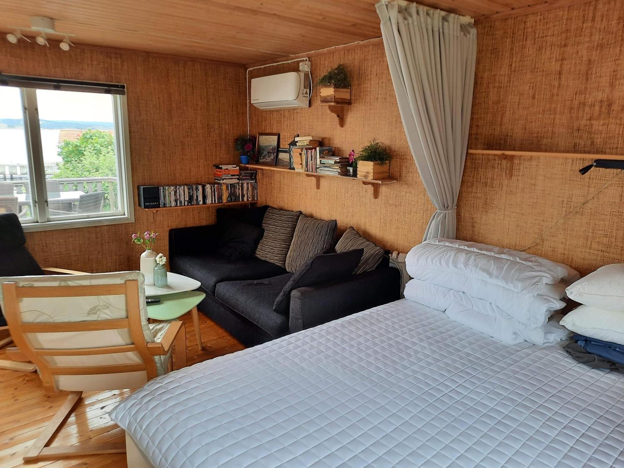 Cabin At The Sea Close To Public Beach With A Jumpingtower Hoviksnas Eksteriør bilde